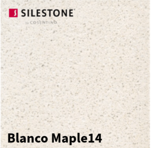 A grey Silestone Quartz worktop with a textured finish for a rustic kitchen.