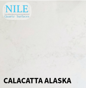 A luxury Nile Stone Quartz worktop designed for high-end kitchen interiors