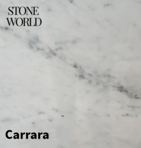 A seamless marble kitchen worktop enhancing a luxury kitchen design.