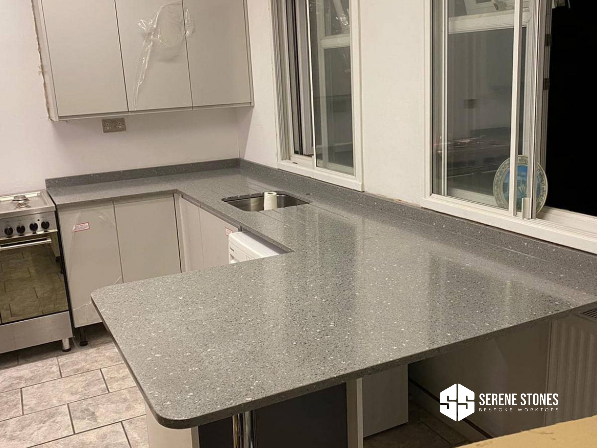 Bespoke granite worktops crafted for stylish kitchens.