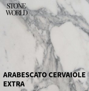 A custom marble kitchen worktop from Serene Stones, bringing luxury home.