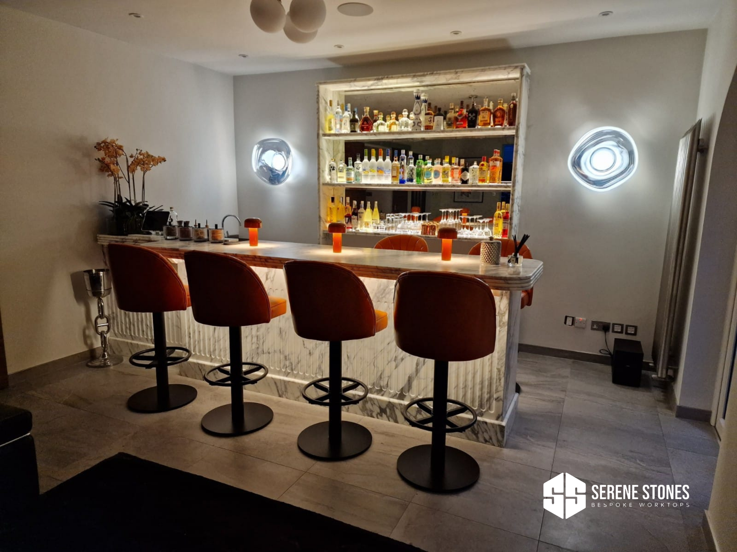 Serene Stones Custom Marble Kitchen Worktops