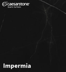 A luxuryCaeser Porcelain worktop by Serene Stones, designed for sophisticated interiors.