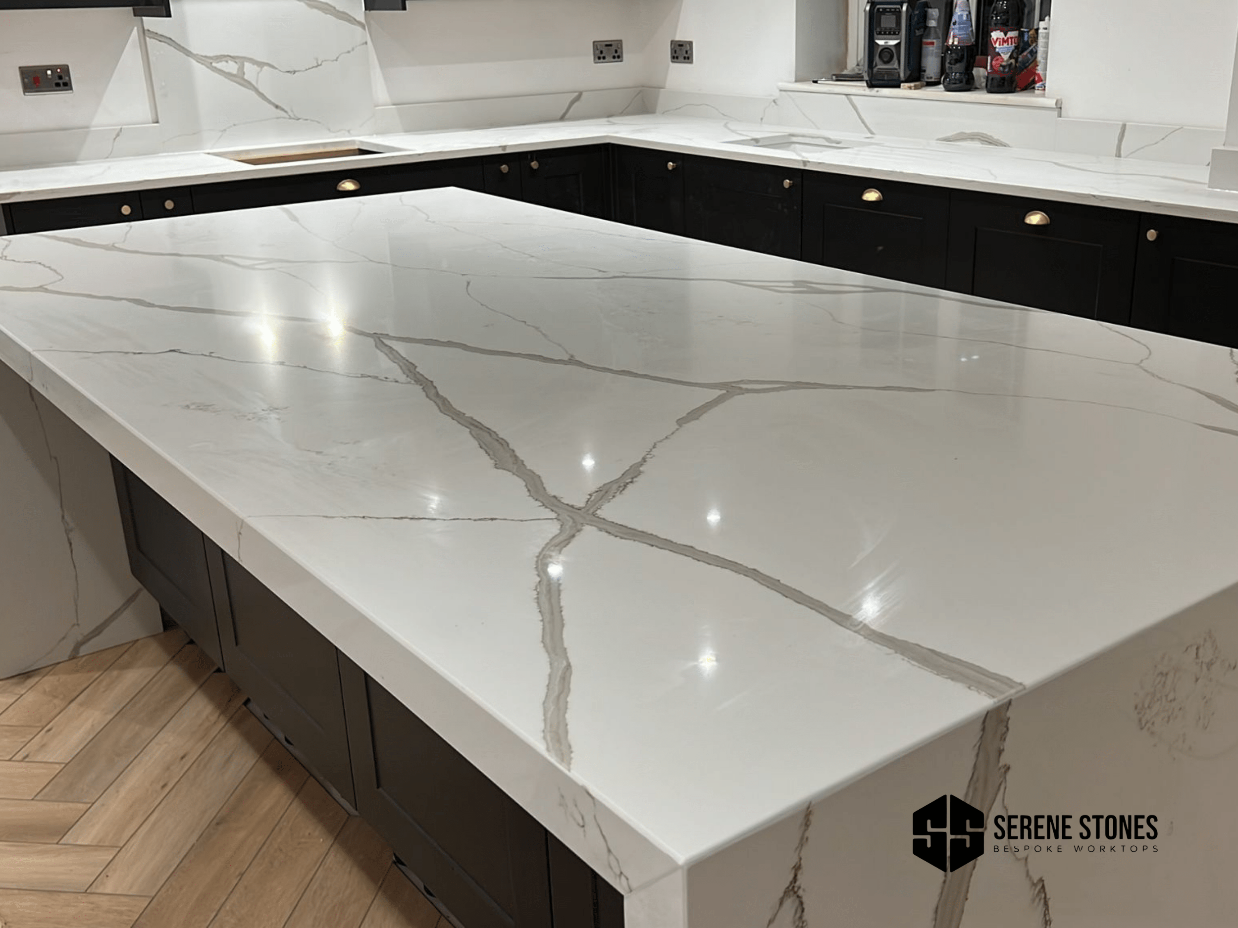 Durable granite kitchen worktops from Serene Stones.