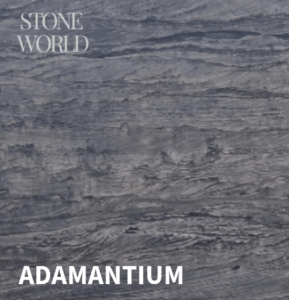 A stylish Stone World Granite breakfast bar from Serene Stones, ideal for modern kitchens.