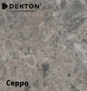 A handcrafted quartz island worktop by Serene Stones, featuring a luxurious finish.