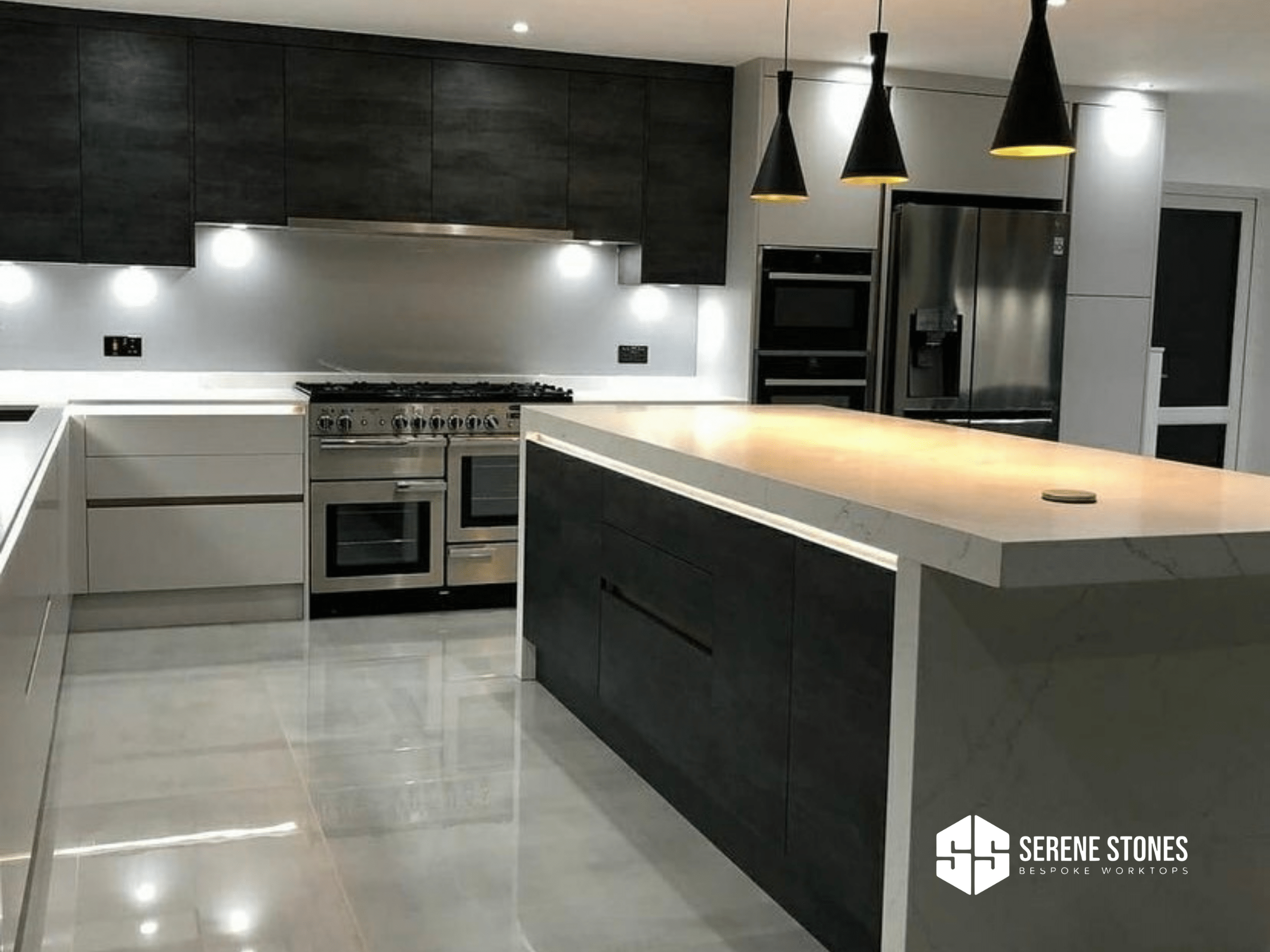 Hard-wearing granite kitchen surfaces from Serene Stones.