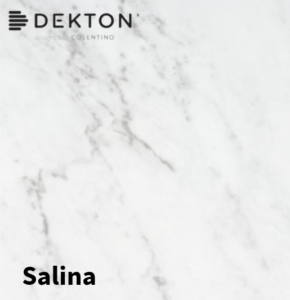 A high-gloss quartz worktop from Serene Stones, reflecting elegance.
