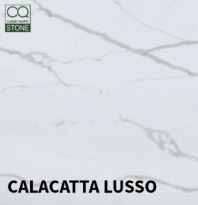 A polished marble worktop from Serene Stones, designed to enhance any kitchen space.