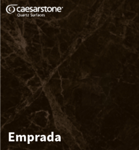 A custom Caeser Porcelain worktop from Serene Stones, crafted for modern kitchens