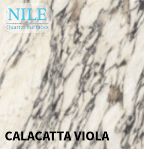 A dark grey granite worktop with subtle flecks, adding depth to a kitchen.