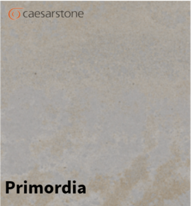 A seamless, polished quartz worktop from Serene Stones, adding elegance to any kitchen.