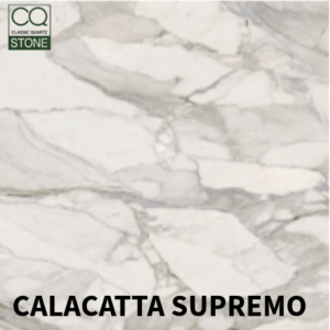 A seamless quartz worktop by Serene Stones, perfect for contemporary kitchens.