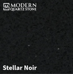 A sleek marble countertop with elegant lines and finish.